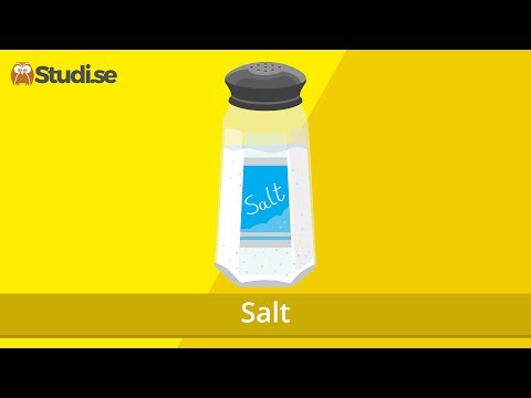 Video: Hur Man Gör Kvartärt Salt