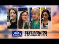 Testimonios 6 de mayo de 2023 - Iglesia de Dios Ministerial de Jesucristo Internacional