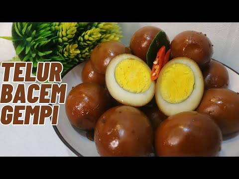 TELUR BACEM COKLAT GEMPI