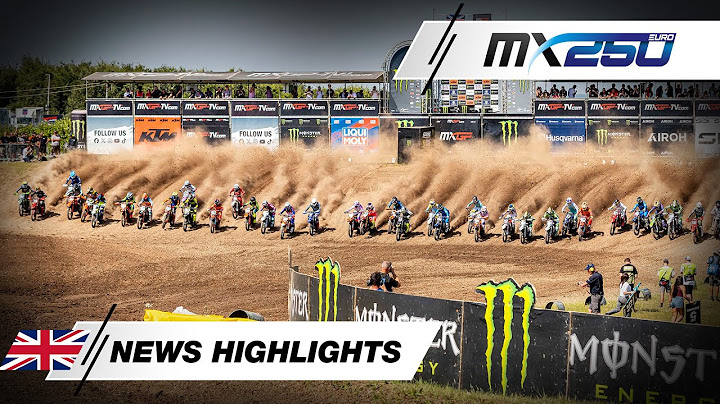 News Highlights EMX250 Race 1 | 2025 MXGP of Great Britain