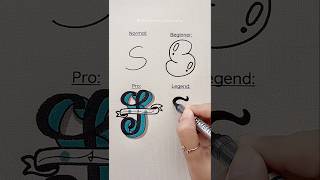 4 Ways to Write the Letter S #nhuandaocalligraphy