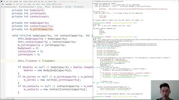 DevStream: FXGL Physics Refactoring