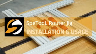 How to Use the spetool Router Jig | 2-in-1 Juice Grooves & Circle Cuts