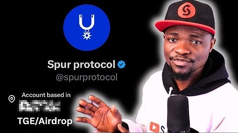 Spur Protocol Location Has Been EXPOSED - (Airdrop) TGE, Listing Price