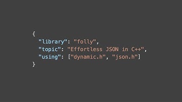 Effortless JSON in C++ with folly::dynamic