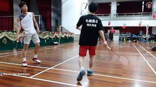 20191224高MD木野 舜悟+細岡 虎哲21(北海道)VS曾聖安+盧煒璿17(能仁)北海道青少年交流賽