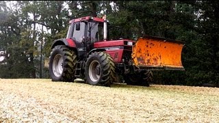 Case IH 1455 und andere Traktoren im Einsatz Der Maisernte & Co Trecker Rückblick