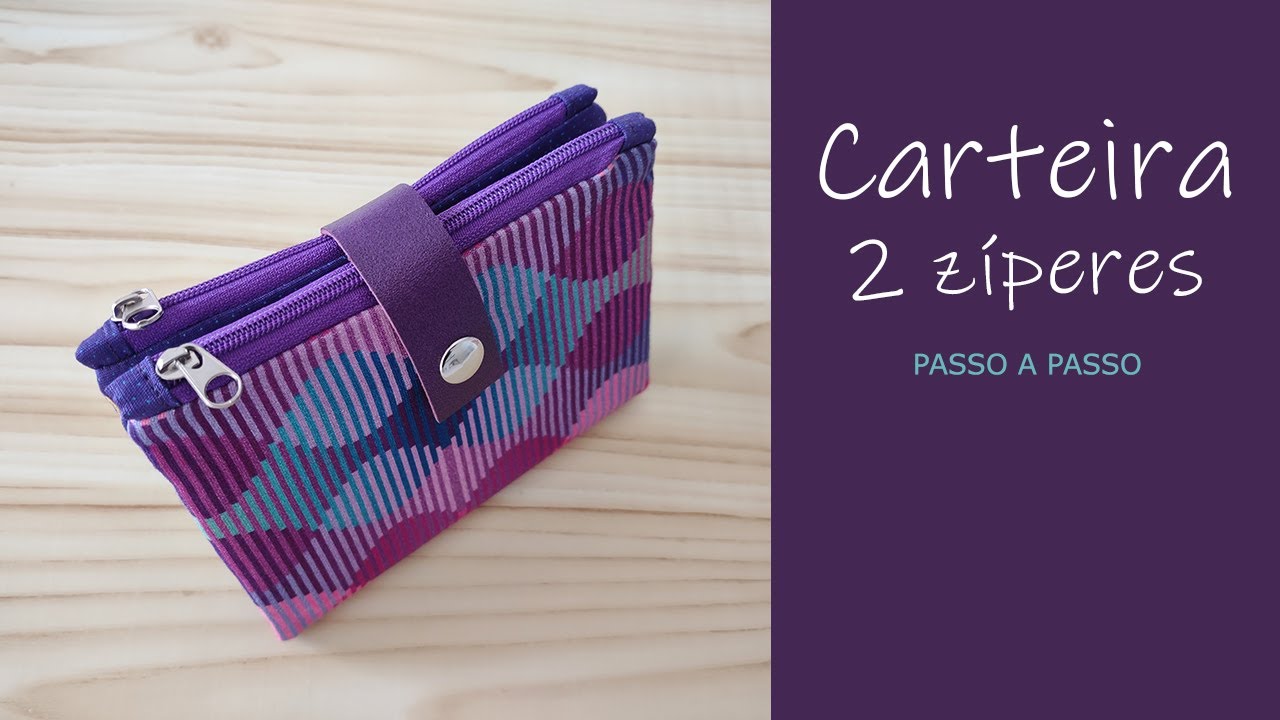 Como fazer uma carteira de tecido