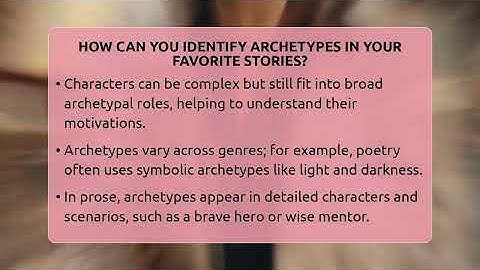How Can You Identify Archetypes In Your Favorite Stories? - The Prose Path