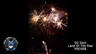 50 Shot Land Of The Free - PRO11118 (Pyro Demon Pro)
