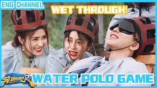 Be carefulWater balloons hit Angelababy and BaiLur in succession | #keeprunningoriginal