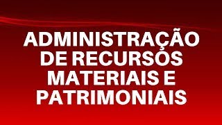 Administração de Recursos Materiais - Gestão Patrimonial screenshot 2