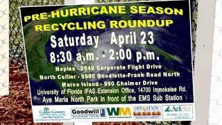 2016 Collier County Annual Pre-Hurricane Season Household Hazardous Waste Roundup