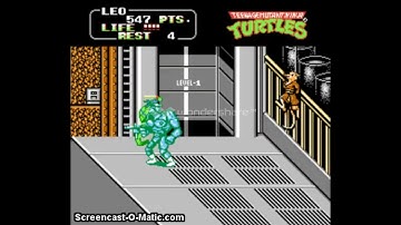 Teenage Mutant Ninja Turtles 2: The Arcade Game part 4 (No deaths)
