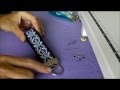 Quick and easy ribbon key fobs tutorial