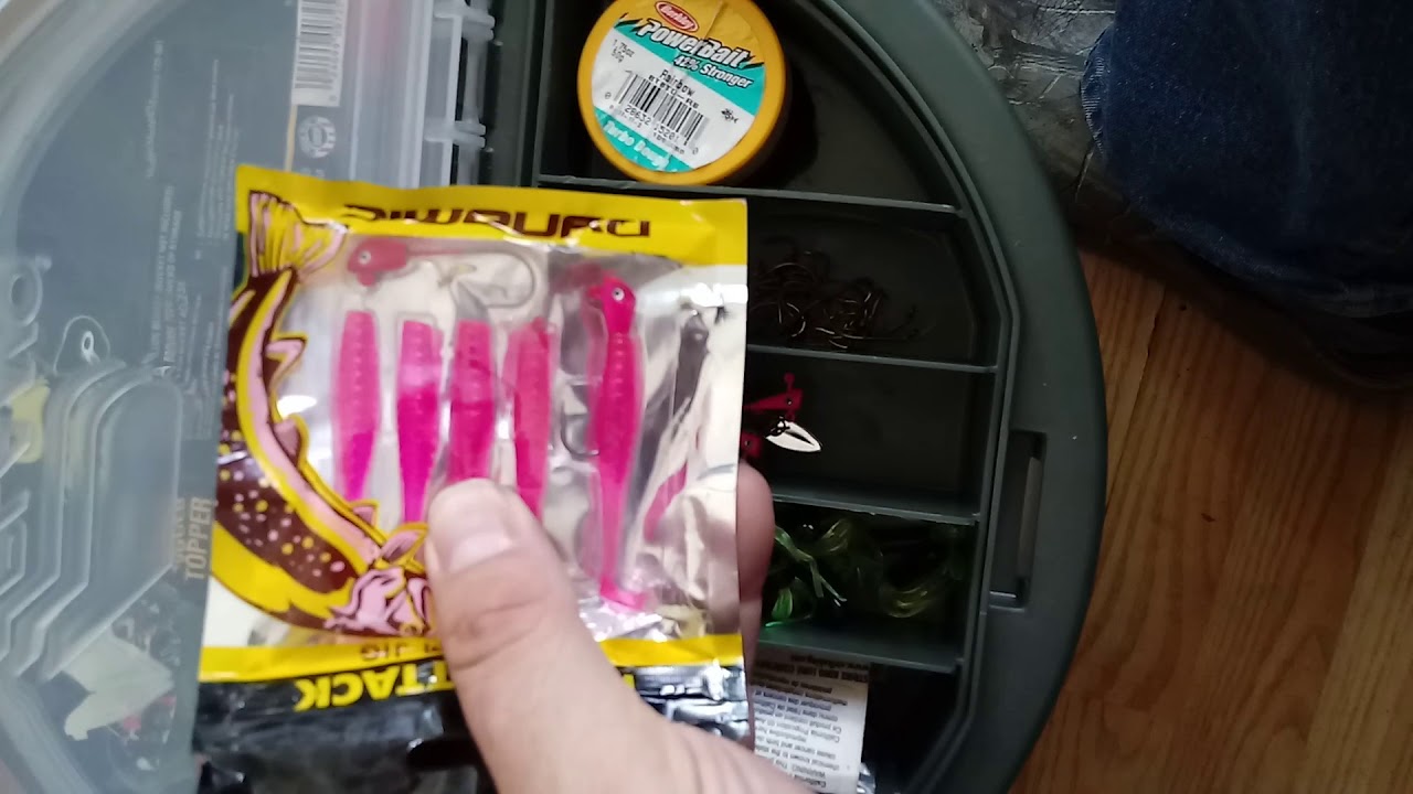 Trout/panfish tackle box and live well in one YouTube