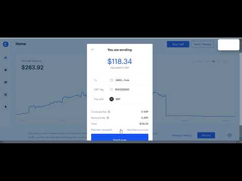 How to transfer XRP (Ripple) from Coinbase to uphold - 2021