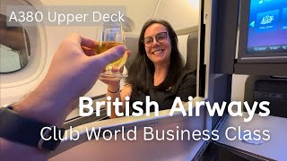 EVERYONE is WRONG about BA Club World Business Class | A380 Upper Deck in 2024
