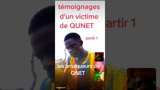 les arnaqueurs de qnet ne dire par le nom de qnet à les victimes de qnet #arnaque #qnet