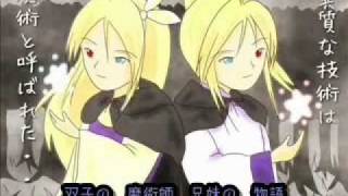 【KAITO・鏡音リン・レン】『言霊使いの呪い』【似非絵物語】