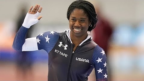 Erin Jackson is breaking barriers on the ice in Olympic speed skating