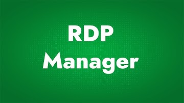 VooDoo RDP Manager - Remote desktop protocol (RDP)