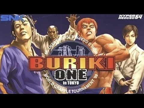 Arcade SNK Hyper Neo Geo 64 - Buriki One 武力 (Rob Python quick match!!)