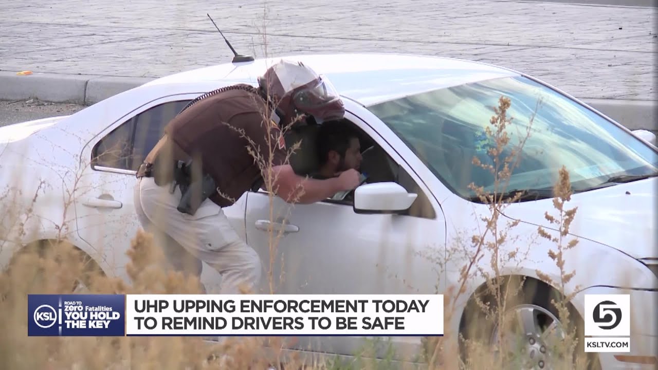 UHP cracks down on unsafe drivers along I-15 - YouTube