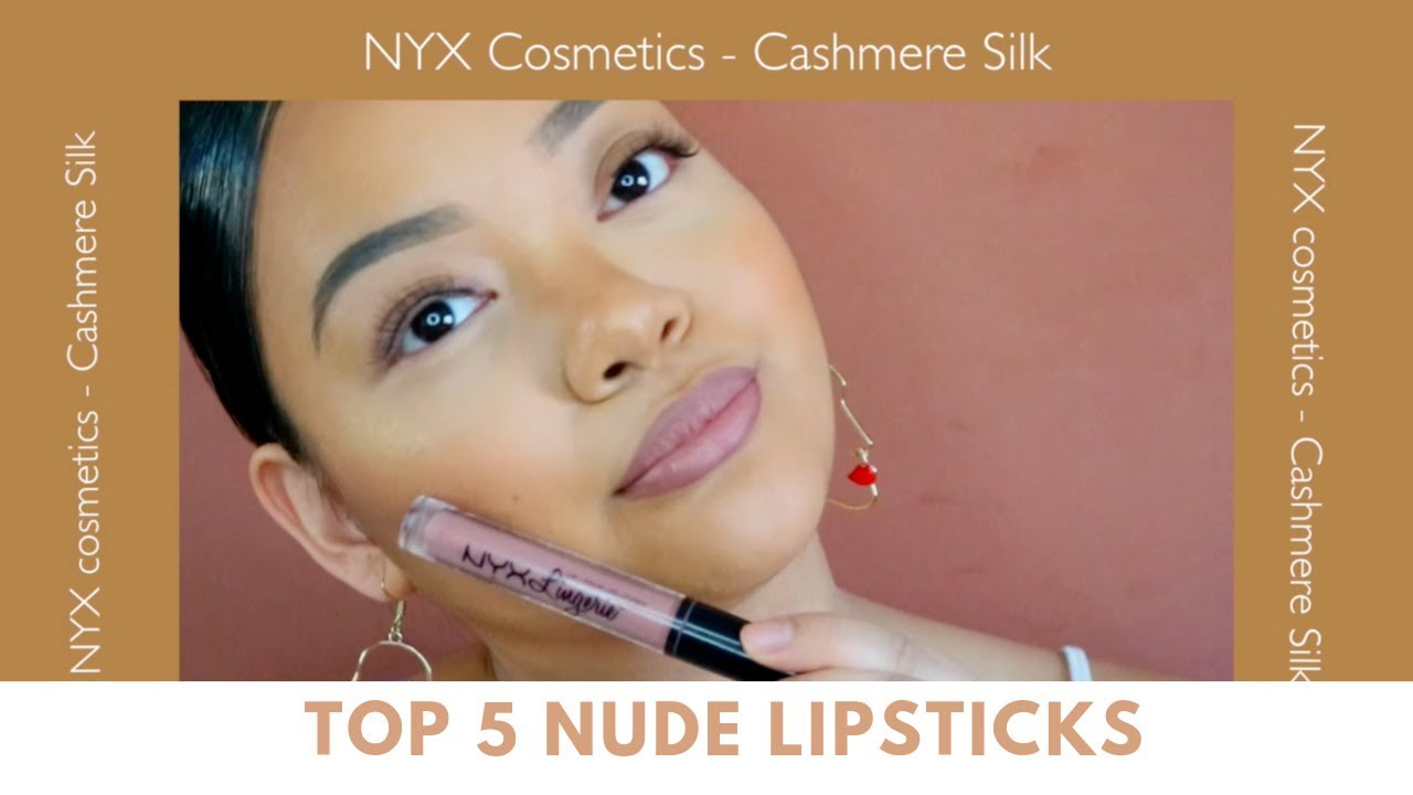 Top 5 Nude lipsticks | Asian Skin