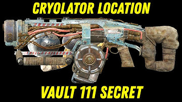 Cryolator Location (Vault 111) & 2 Loot Spots: Mole Den Rat, Red Rocket Cave Underground | Fallout 4