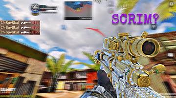 So I accidentally got into a scrim and this happened... | Cod Mobile