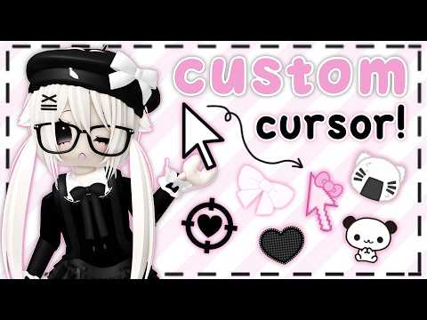 turn any image into your roblox cursor! ♡ custom cursor tutorial