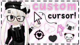 turn any image into your roblox cursor! ♡ custom cursor tutorial