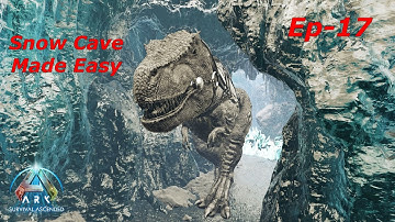 The Easiest Way To Run The Hard Snow Cave-Ark Survival Ascended Ep-17