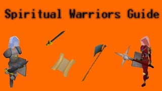 Oldschool Runescape Spiritual Warriors Slayer Guide.