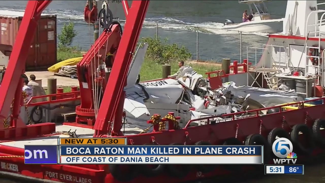 Boca Raton man killed in plane crash - YouTube