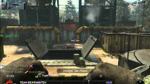 Call of Duty: Black ops - 2 longshot skewer with Ballistic Knife