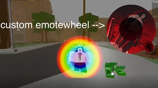How to make your own custom emote wheel on mac