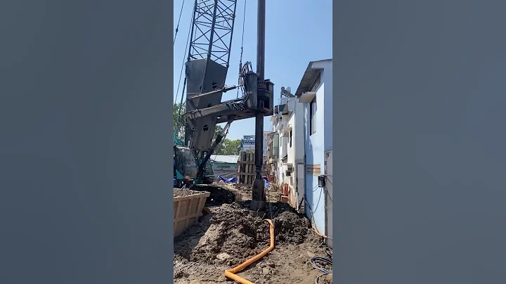 Construction of bored piles #shorts #youtubeshorts #ytshorts #youtube #youtuber #fyp #construction