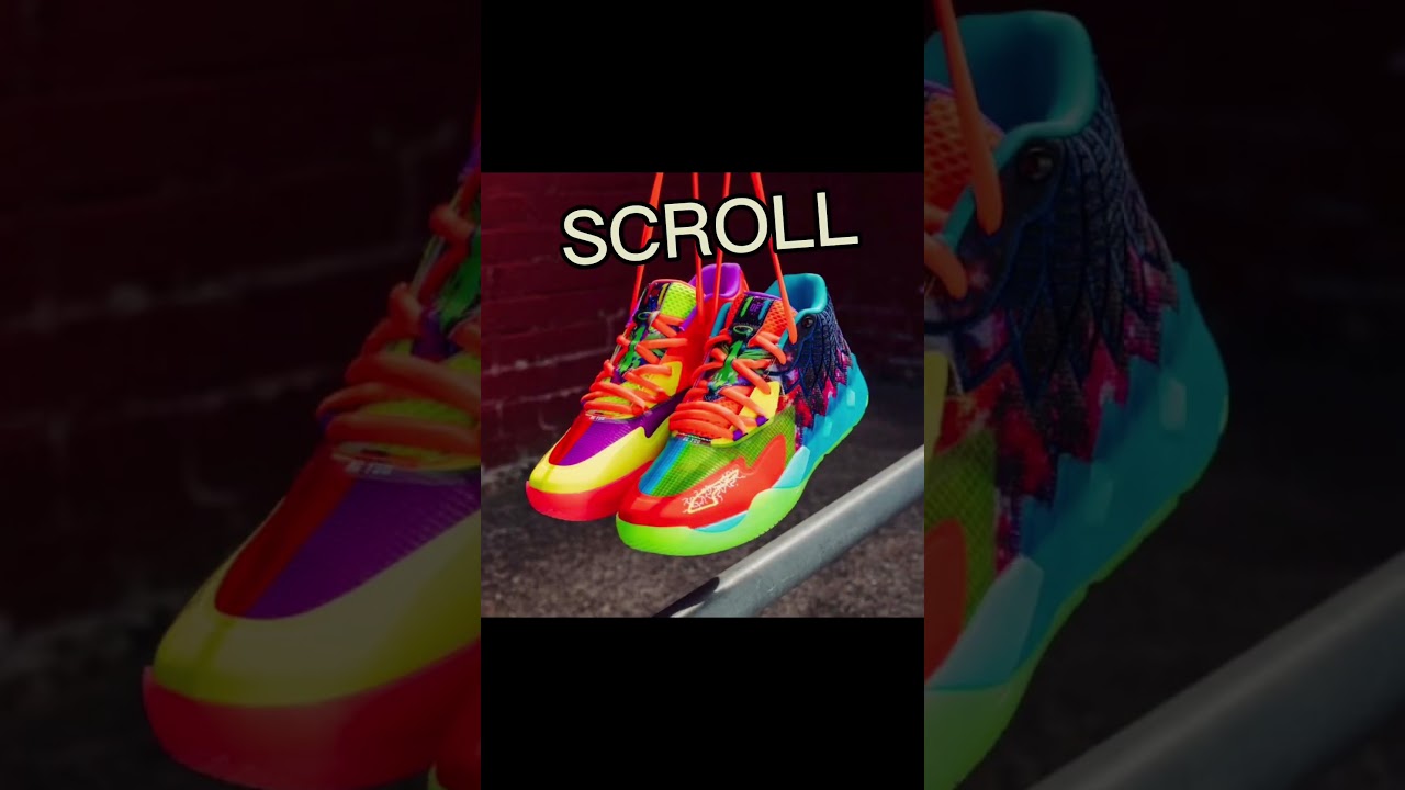 Your lamelo ball shoe if you… 