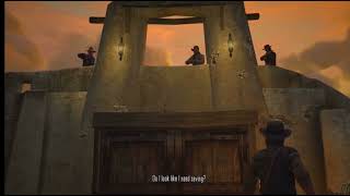 #rdr1 - John Gets Shot At Fort Mercer