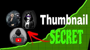 Thumbnail Secret of @decodingyt , @Algrow , @TubeSenseiofficial| how to make youtube thumbnails