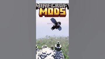 This Mod Makes Elytra 10x Better! #minecraft #mod #minecraftmods