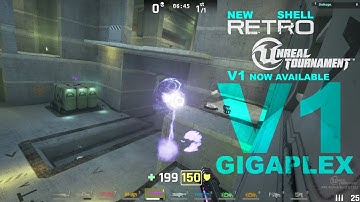 Unreal Tournament 4 - DM Gigaplex - New Retro - Classic Shell - UT4 map demo - preview 2