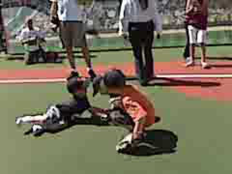 Defense (and base-running!) at today's Giants game