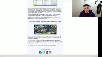 RPG Maker MV Version 1.1 Update Discussion
