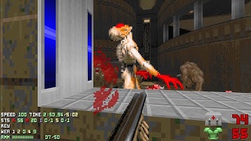 Doom 2 - Congestion 1024 - Map 17: Omega Outpost - FDA run