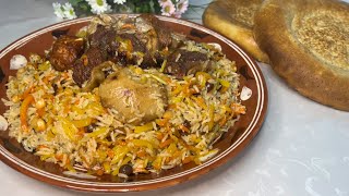 Lazer grunchidan Juda-juda mazali Osh tayyorlash//В необычном стиле//Preparation of Uzbek soup
