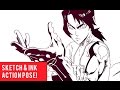 How To Draw Action Poses: Foreshortening
