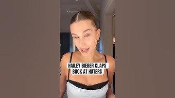 Hailey Bieber Claps Back At Haters In New Viral Video 2025 #shorts #haileybieber #justinbieber